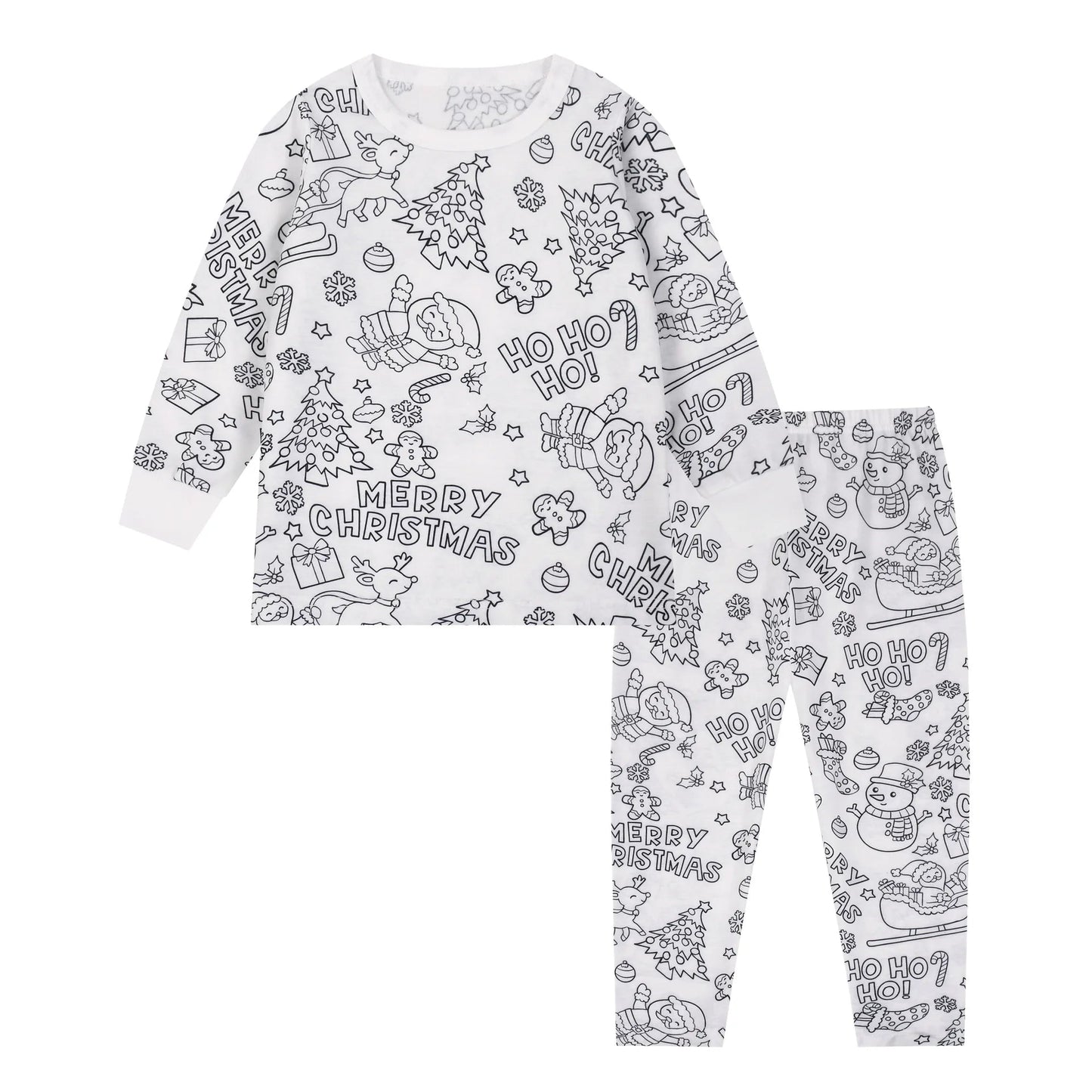 DoodleDreams™ Pajama Set - Supreme Trendz