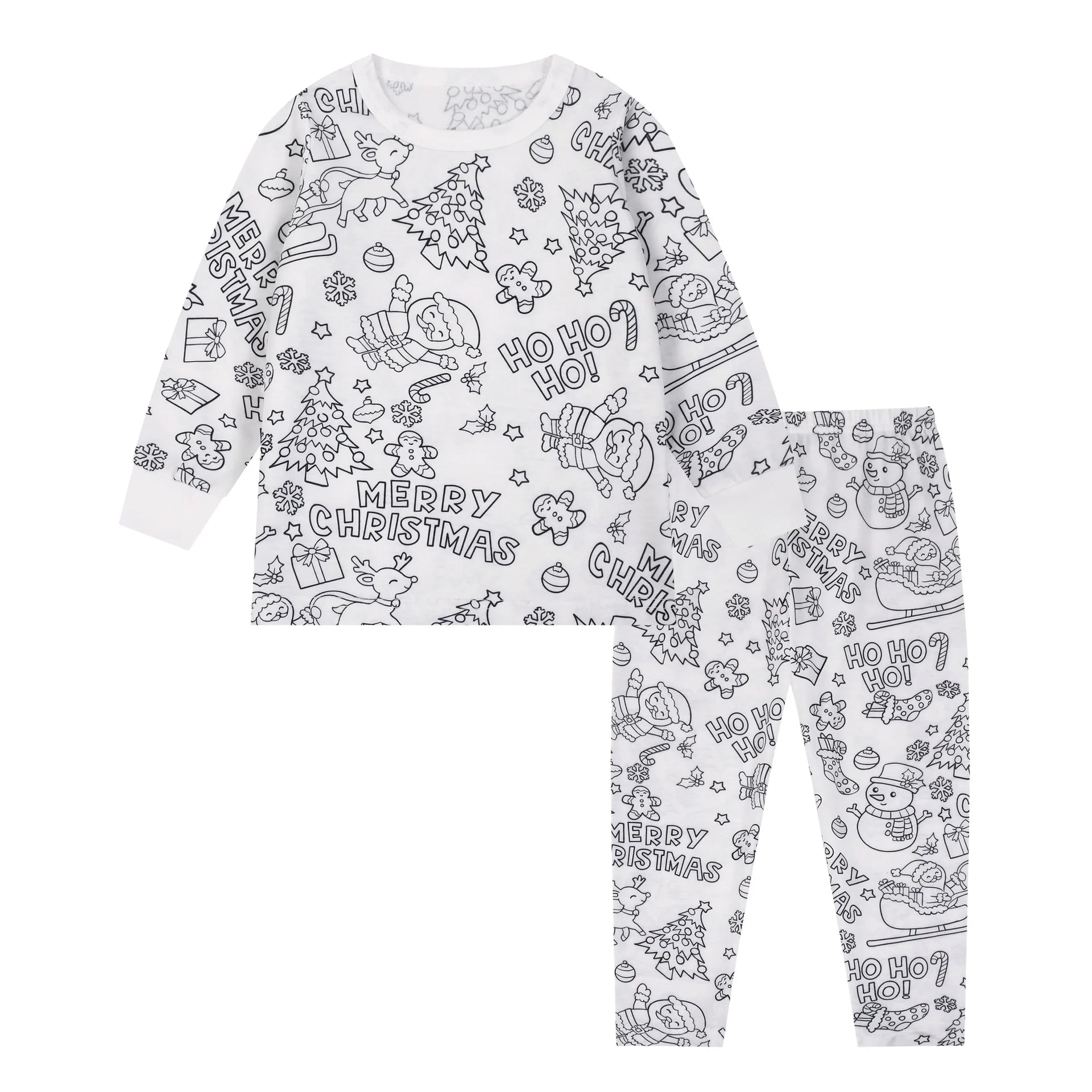 DoodleDreams™ Pajama Set - Supreme Trendz