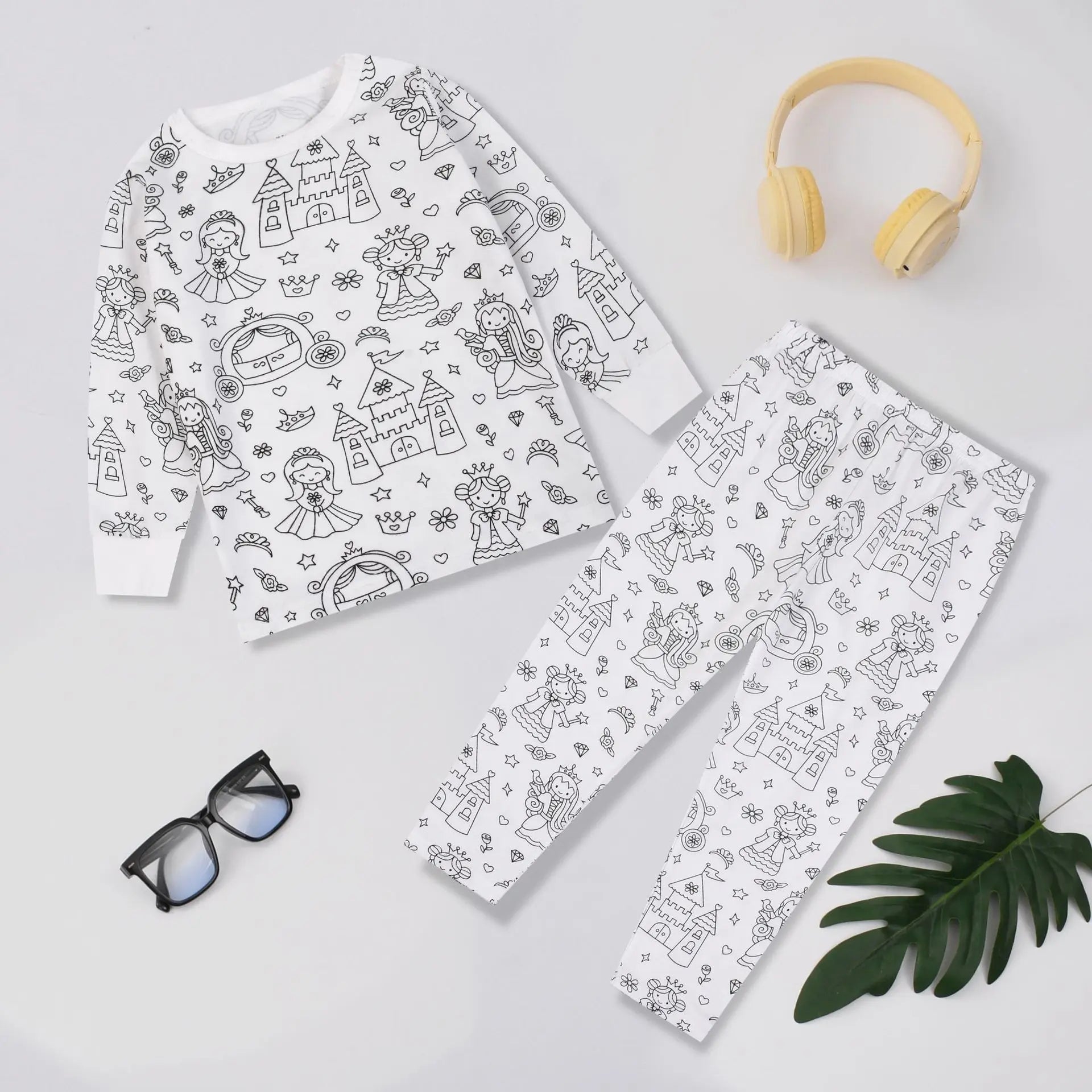 DoodleDreams™ Pajama Set - Supreme Trendz