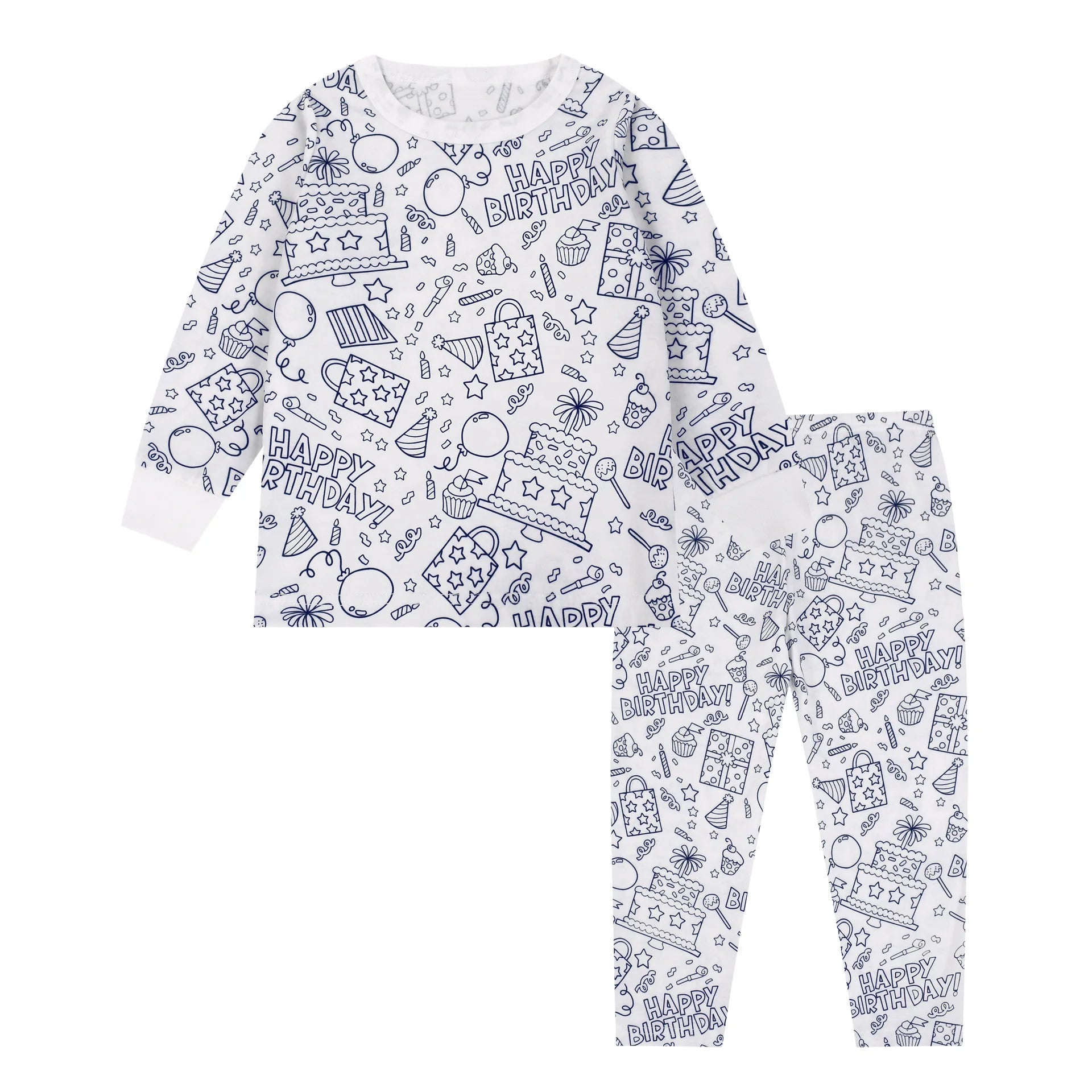 DoodleDreams™ Pajama Set - Supreme Trendz