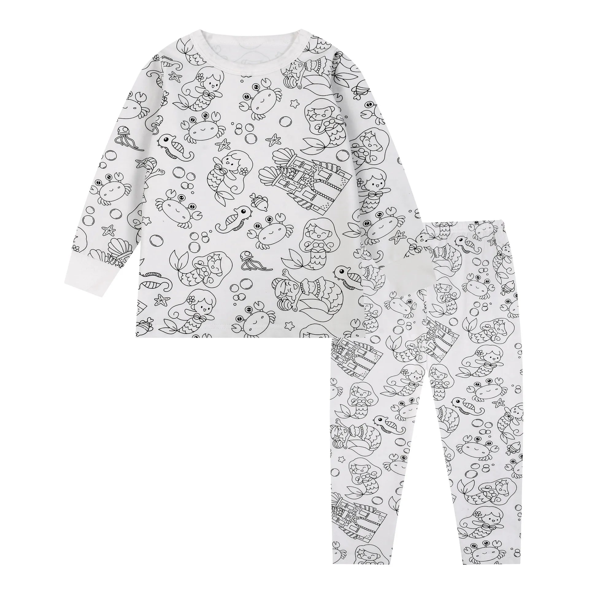 DoodleDreams™ Pajama Set - Supreme Trendz