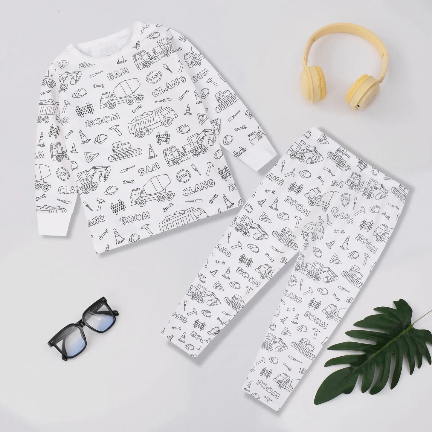 DoodleDreams™ Pajama Set - Supreme Trendz