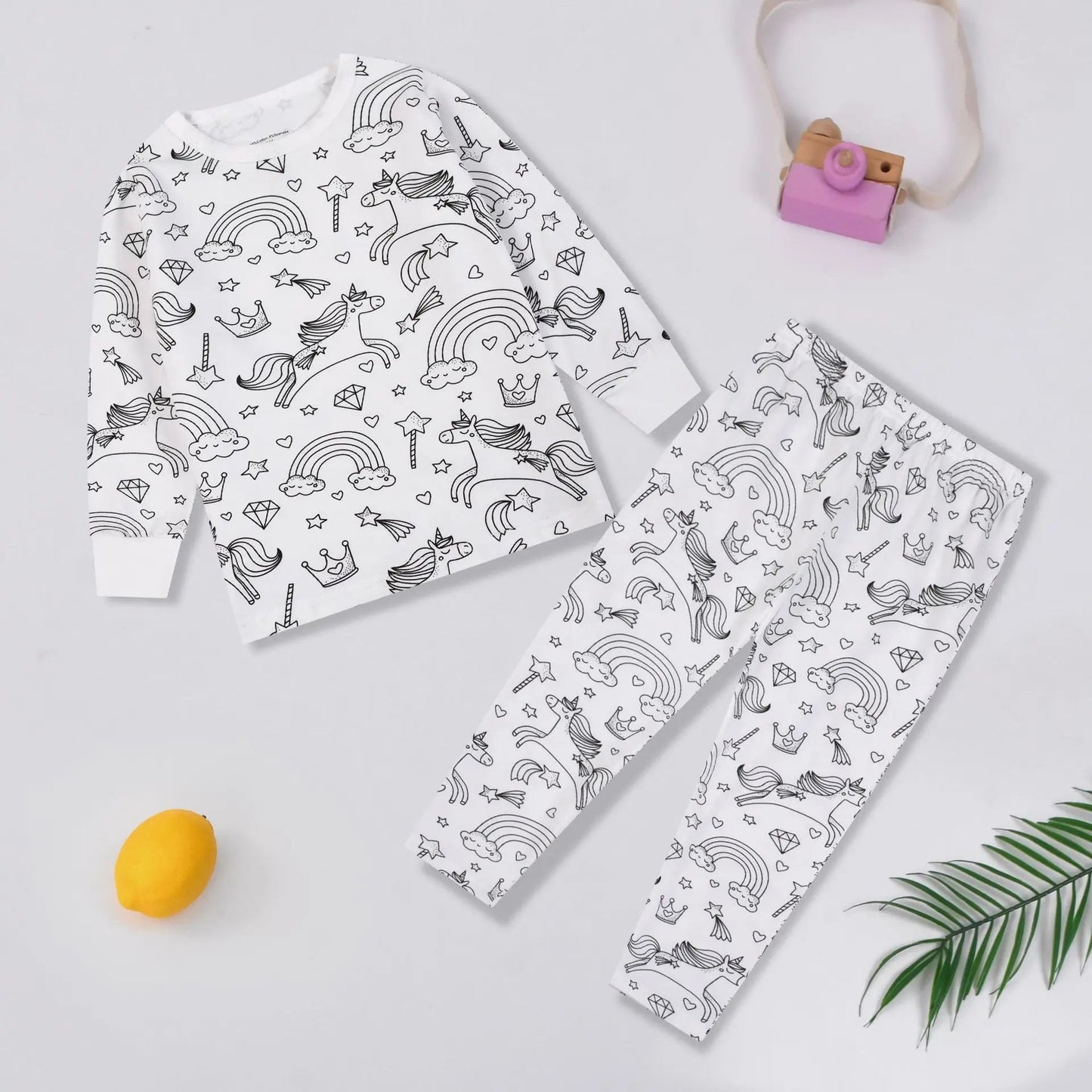 DoodleDreams™ Pajama Set - Supreme Trendz