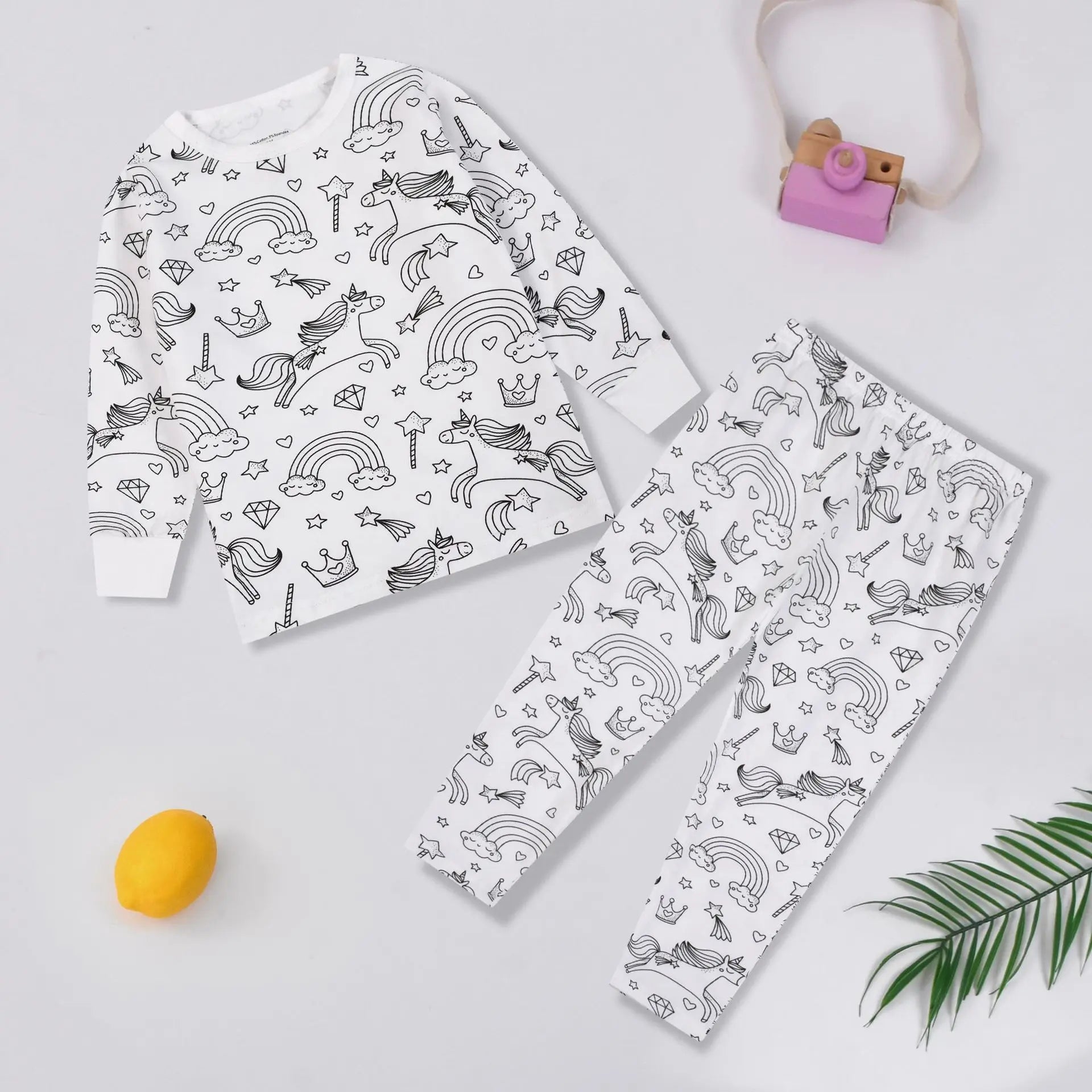 DoodleDreams™ Pajama Set - Supreme Trendz